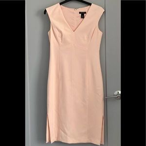 Dress, size 4, white/black